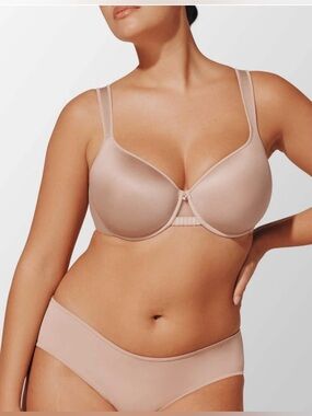 ThirdLove 24/7 Perfect Coverage Bra In
Nude/Tan Underwire Full Coverage Size 38E